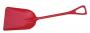 SHOVEL RED PLASTIC 14" LARGE FOOD GRADE
