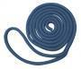 ROCKPOINT ROPE DOCK LINE NYLON DOUBLE BRAID SOLID NAVY 1/2" X 15'