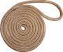 ROCKPOINT ROPE DOCK LINE NYLON DOUBLE BRAID WHITE/GOLD 1/2" X 25'