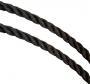 ROPE POLYPRO 3 STRAND BLACK 3/8" (BY FOOT)