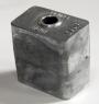 ZINC OMC OUTBOARD CUBE WEIGHT-9 OZ