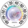THERMOMETER SUCTION CUP STICK ON 3-1/2" DIAMETER