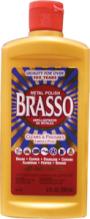 BRASSO METAL CLEANER POLISHER 8 OUNCE