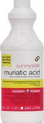 SUNNYSIDE MURIATIC ACID 1 QUART