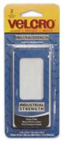 VELCRO STRIP WHITE 2PACK WATERPROOF 2" X 4"