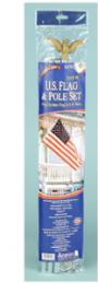 US FLAG KIT POLY COTTON  3' X 5'