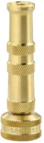 GARDEN HOSE TWIST SPRAY NOZZLE BRASS 4"