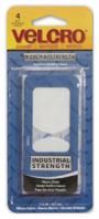 VELCRO COINS STICKY BACK WHITE 1-7/8"