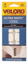 VELCRO SQUARES STICKY BACK WHITE 10 PACK