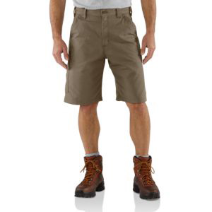 CANVAS WORK SHORT CARHART LIGHT BROWN 46" WAIST