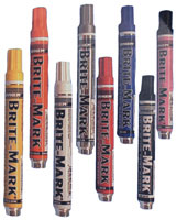 PAINT MARKER BRITE MARK RUBBERIZED YELLOW