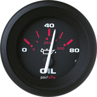 TELEFLEX OIL PRESSURE GAUGE AMEGA SERIES  2-80 PSI