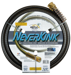 NEVER KINK HOSE COMMERCIAL REFLEX MESH MICROSHIELD 5/8" X 100'