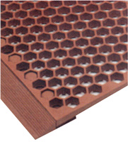 MAT OPTIMAT BROWN 1/2" X 3' X 4' ANTI-FATIGUE MAT