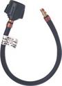 TRIDENT RUBBER PROPANE PIGTAIL HOSE 20" WITH QUICK CLOSING COUPLING