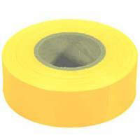 TAPE FLAGGING YELLOW GLOW 1-3/16 X 300'