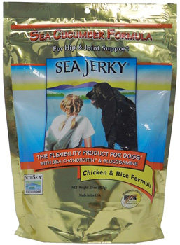 SEA JERKY DOG TREAT 15 OZ BAG CHICKEN/RICE STRIPS