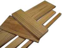 TEAK LUMBER PLANK 3/8" X 5 3/4" X 36"