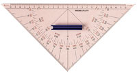 PROTRACTOR TRIANGLE WITH HANDLE