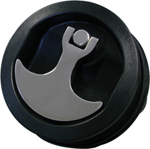 WHITECAP 6230B NON-LOCKING COMPRESSION HANDLE BLACK