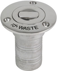 WHITECAP PUSH-UP DECK FILL WASTE 1.5"