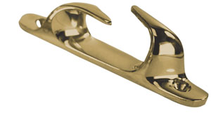 WHITECAP SKENE BOW CHOCKS BRASS 5-1/2"