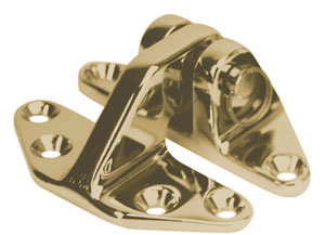 WHITECAP STANDARD HATCH HINGE BRASS