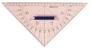 PROTRACTOR TRIANGLE WITH HANDLE
