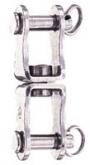 SHACKLE SWIVEL DOUBLE PIN 2 3/8" S/S WLL 1584 LBS