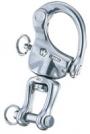 SHACKLE SNAP 2 3/4" S/S W/CLEVIS .25"PIN WLL1760#