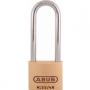 PADLOCK MARINE BRASS 1.50 LONG STEEL SHACKLE  1 PKG