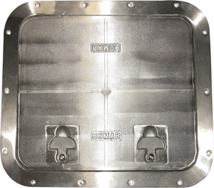 BOMAR ALUMINUM RECTANGLE INSPECTION HATCH W/ T-HANDLE