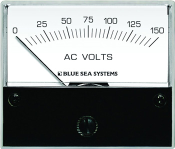 BLUE SEA 9353 VOLTMETER 0-150VAC ANALOG