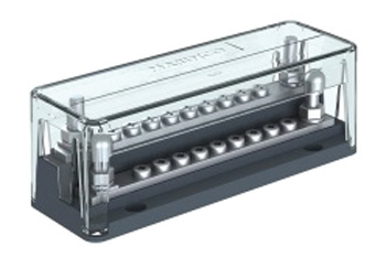 BEP Z18W-200 Z BUSBAR 18 WAY W/COVER 1/4 STUDS PRO INSTALLER