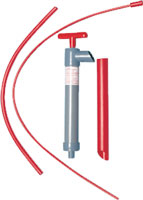 HAND PUMP 1 1/2" DIA W/1/4"X22"TUBE 8OZ STROKE