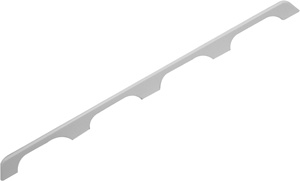 PVC HANDRAIL 5 LOOP WHITE 53" LONG 10" ON CENTER