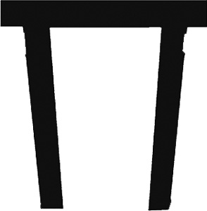 PVC INSERT WHITE USE WITH #BBP-843FW