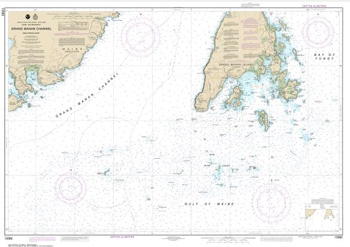 CHART WATER RESISTANT GRAND MANAN CHANNEL SOUTH