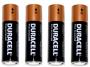 BATTERY ALKALINE AA DURACELL 4 PACK