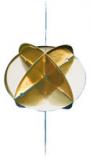 RADAR REFLECTOR EMERGENCY GOLD FOIL OVER FOAM