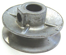 V-PULLEY DIE CAST 5/8" BORE 3-1/2" DIAMETER