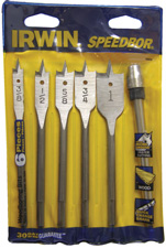 IRWIN SPEEDBORE DRILL BIT SET 6 PIECE