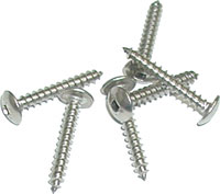 RUNNER SCREW RT 10X1.25 SQUARE DRIVE SS 119 LB