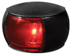 HELLA LIGHT PORT NAVILED BULKHEAD MOUNT 2 NAUTICAL MILE BLACK