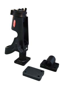 ROD HOLDER ADJUSTABLE POLY 2 MOUNTING BRACKETS