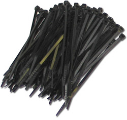 CABLE TIE NYLON 400 PIECE ASSORTED PACK UV BLACK