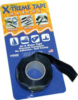 TAPE MARINE REPAIR WRAP XTREME TAPE BLACK 1"X10'