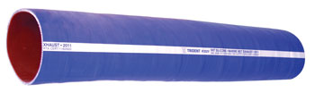 TRIDENT RUBBER HOSE WET EXHAUST VHT BLUE SILICONE 3" ID X 36" LENGTH