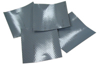 TAPE REFLECTIVE PKG 4-4"SQ MARKS 1 JACKET