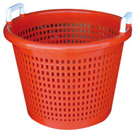 BASKET FISH ORANGE PLASTIC SOLD EACH ONLY